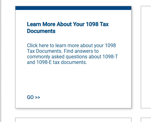 Learn More About Your 1098-T