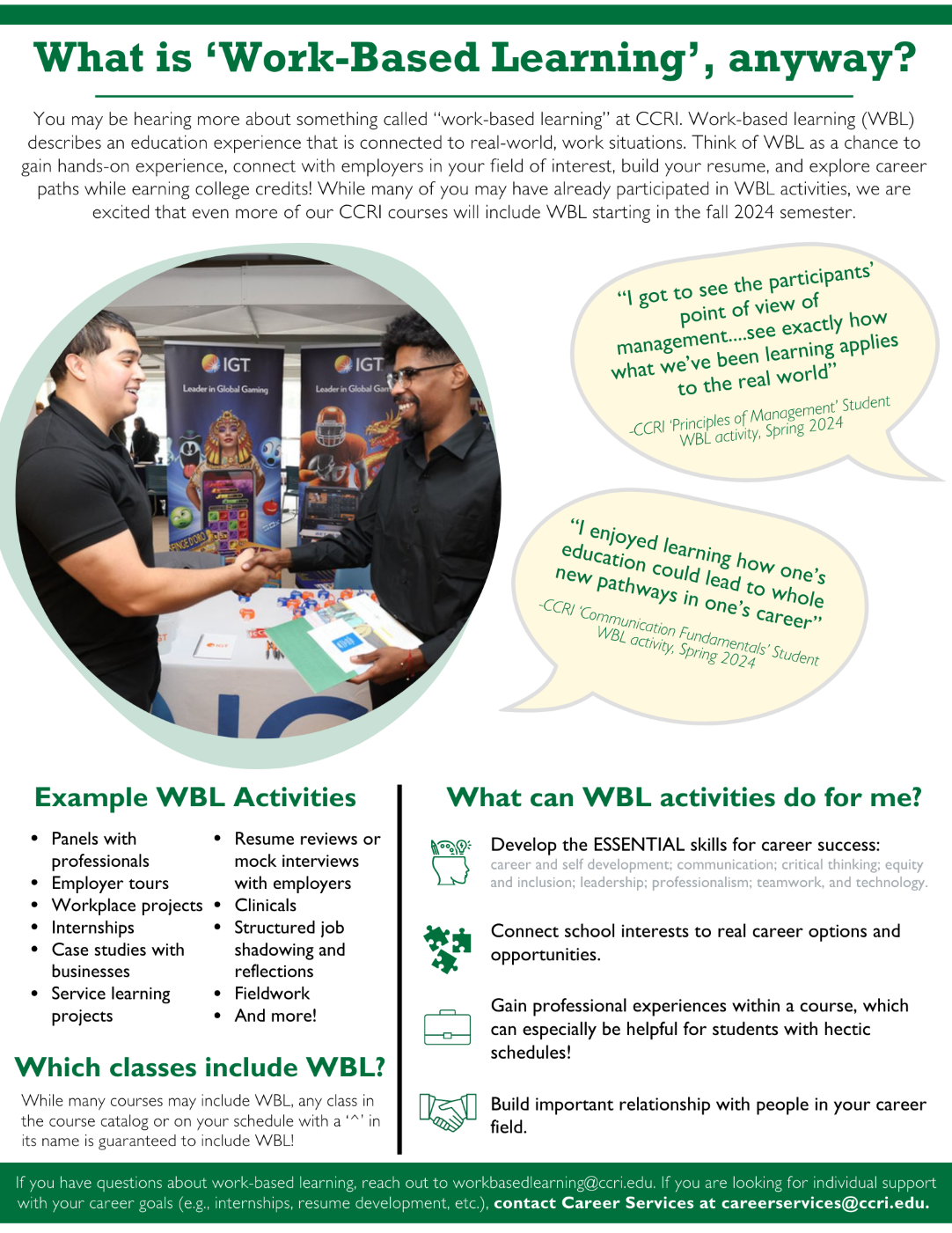 WBL flyer