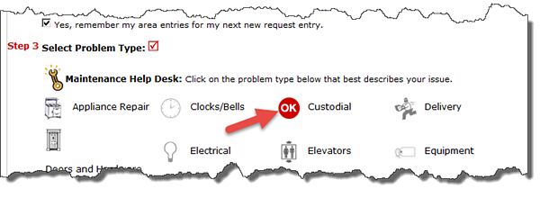 Select Problem Type